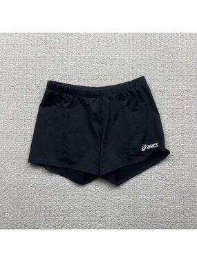 ASICS Black Volleyball Court Shorts Spandex Shorts Size L BT936 Activewear